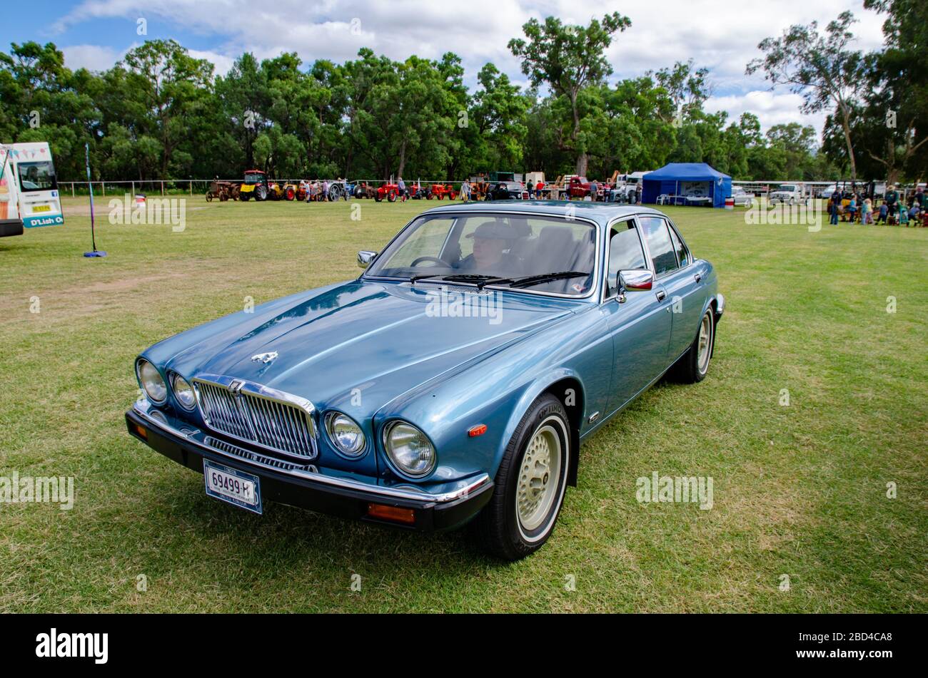 1984 Jaguar XJ6 4,2-Liter-Limousine. Stockfoto