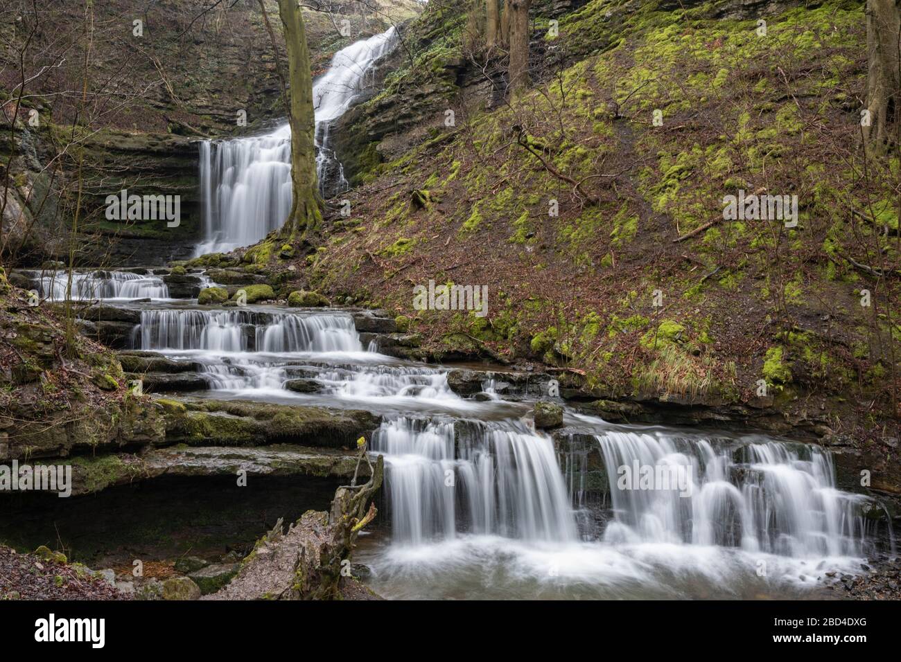 Scaleber Force im Yorkshire Dales National Park. Stockfoto