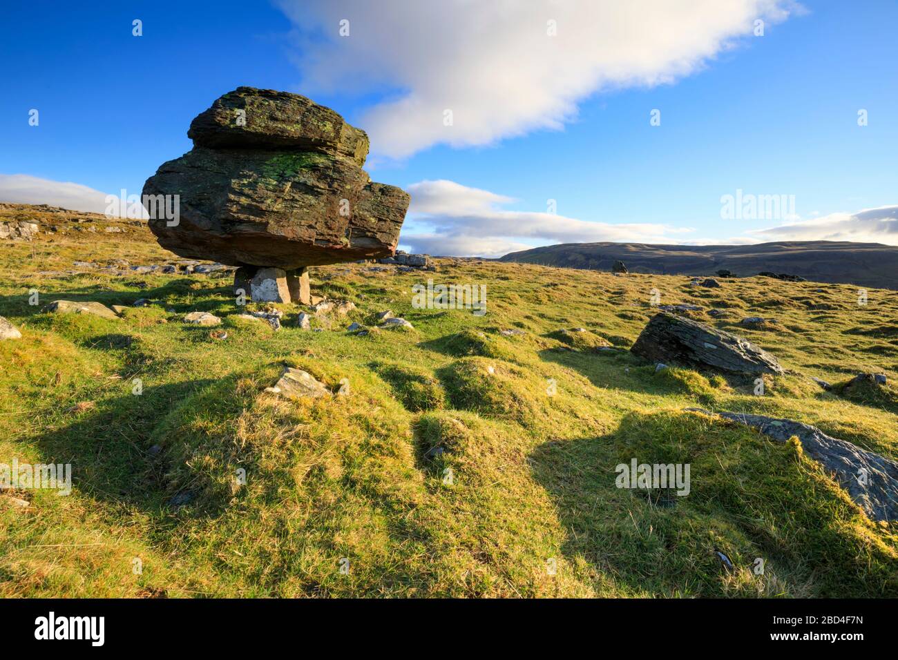 Der Norber Eratics im Yorkshire Dales National Park Stockfoto