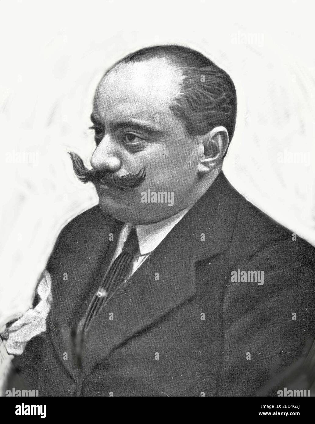 Der italienische Regisseur Mario Caserini Ca. 1914 Stockfoto