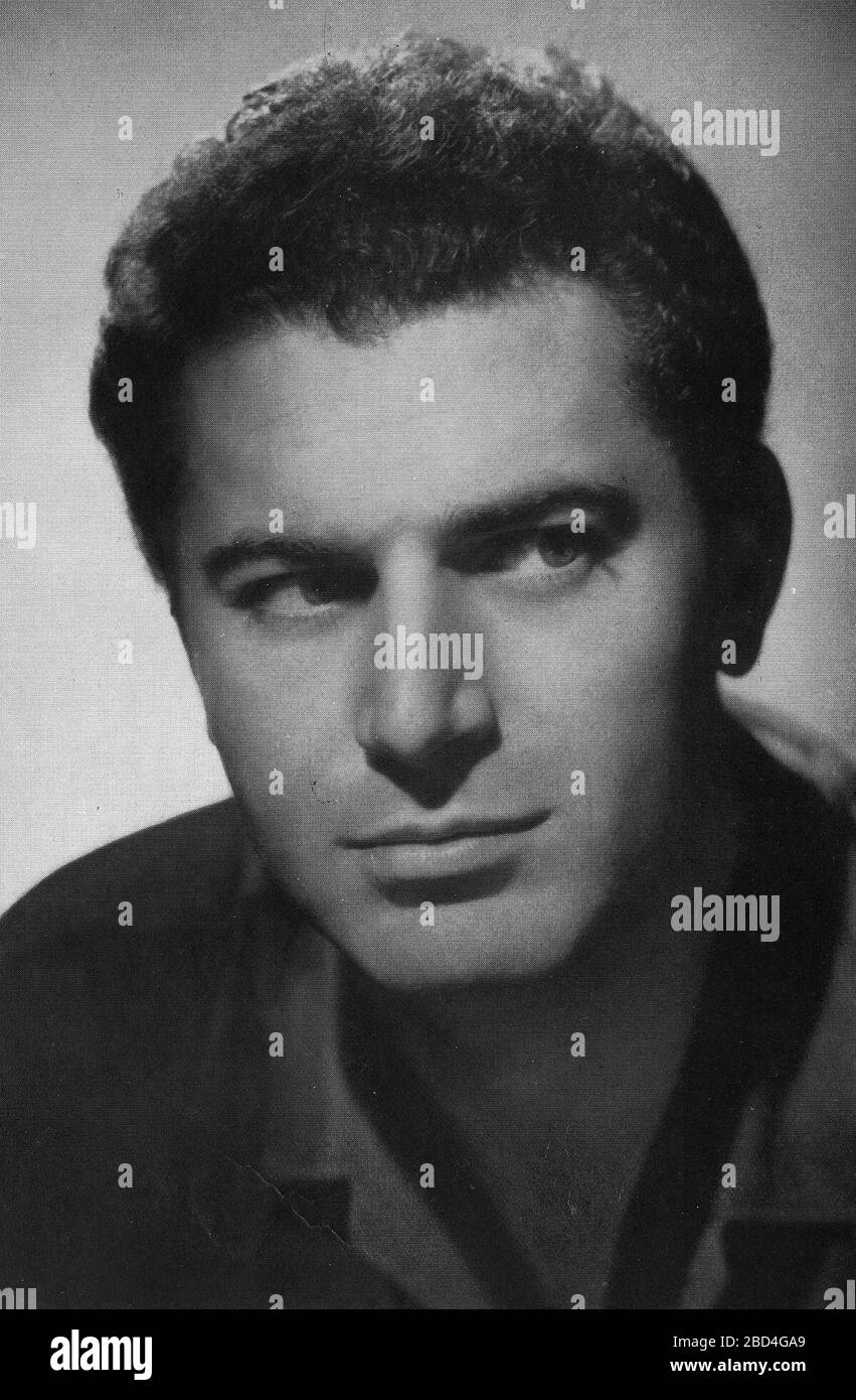 Der italienische Musiker Carlo Giustini Ca. 1954 Stockfoto