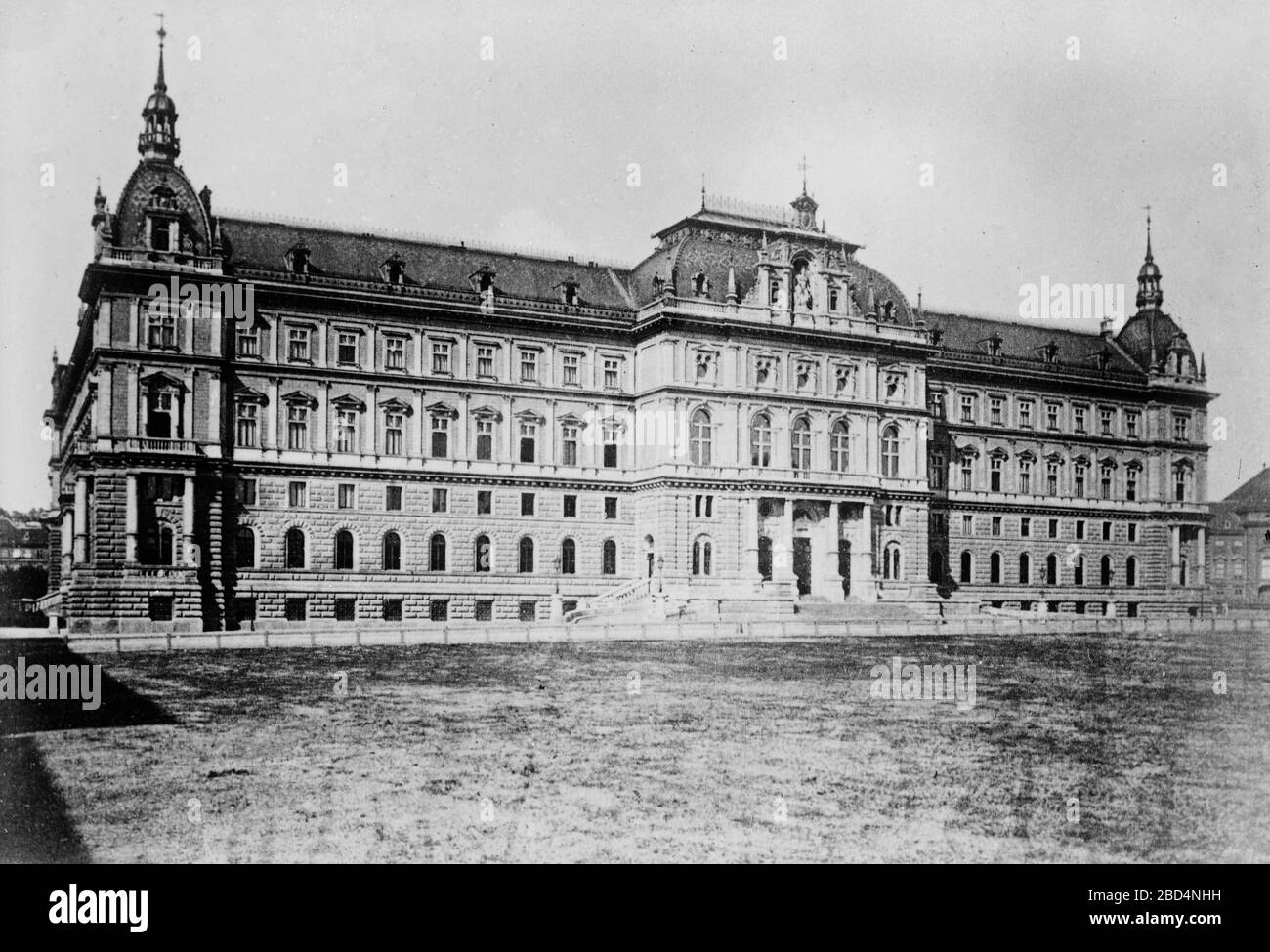 Justizpalast (Justizpalast) am Schlamerlingplatz, Wien, Österreich ca. 1910-1915 Stockfoto