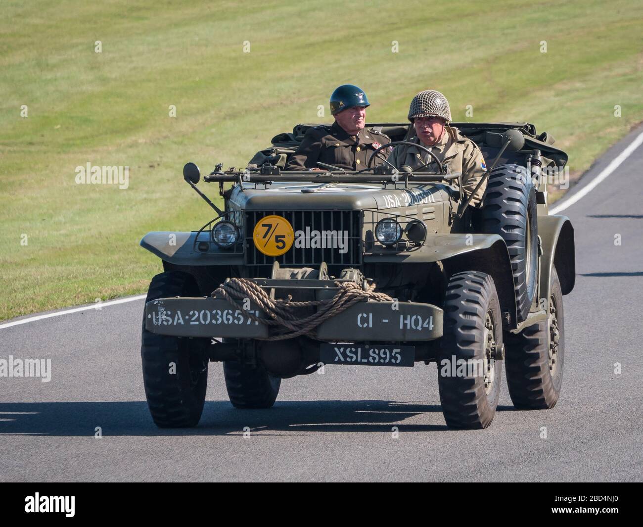 D-Day Gedenkfeier, Goodwood Revival 2019 West Sussex UK Stockfoto