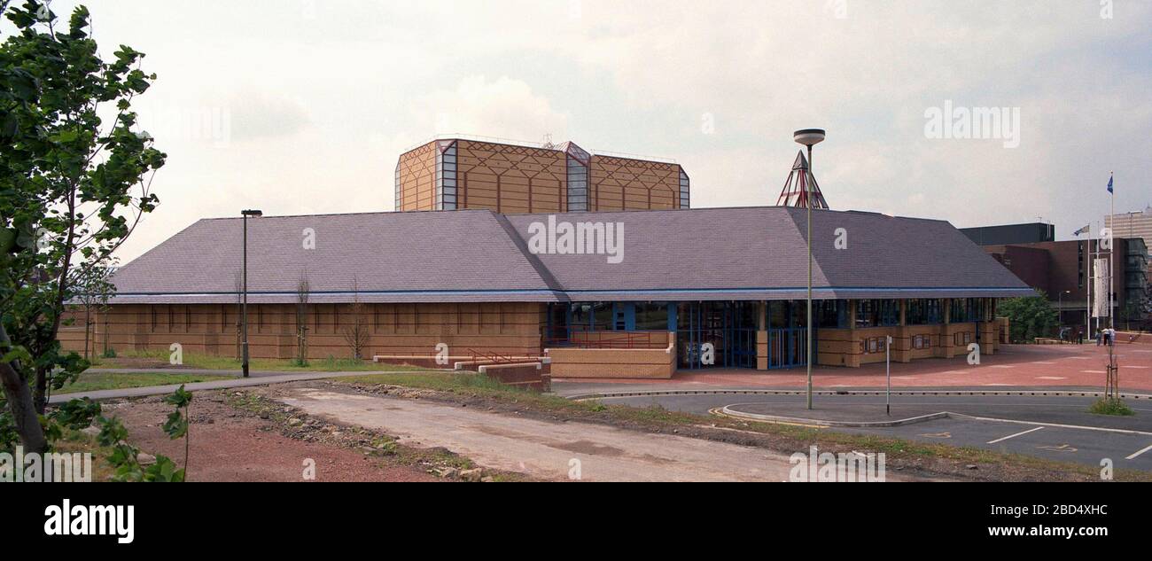 1990, neu abgeschlossen West Yorkshire Playhouse, Leeds, Nordengland, Großbritannien Stockfoto