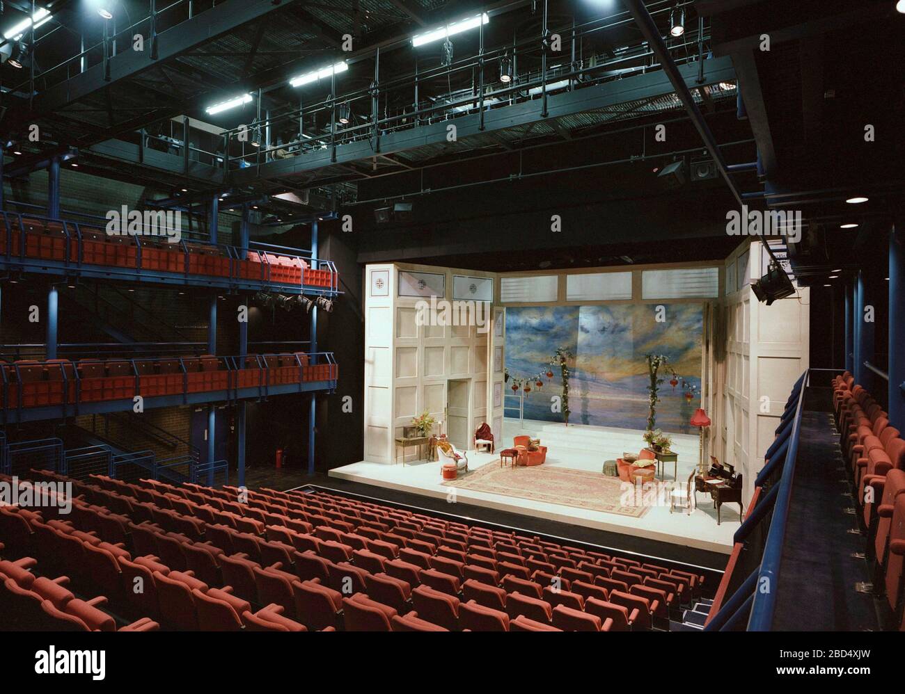 1990, neu abgeschlossen West Yorkshire Playhouse, Leeds, Nordengland, Großbritannien Stockfoto
