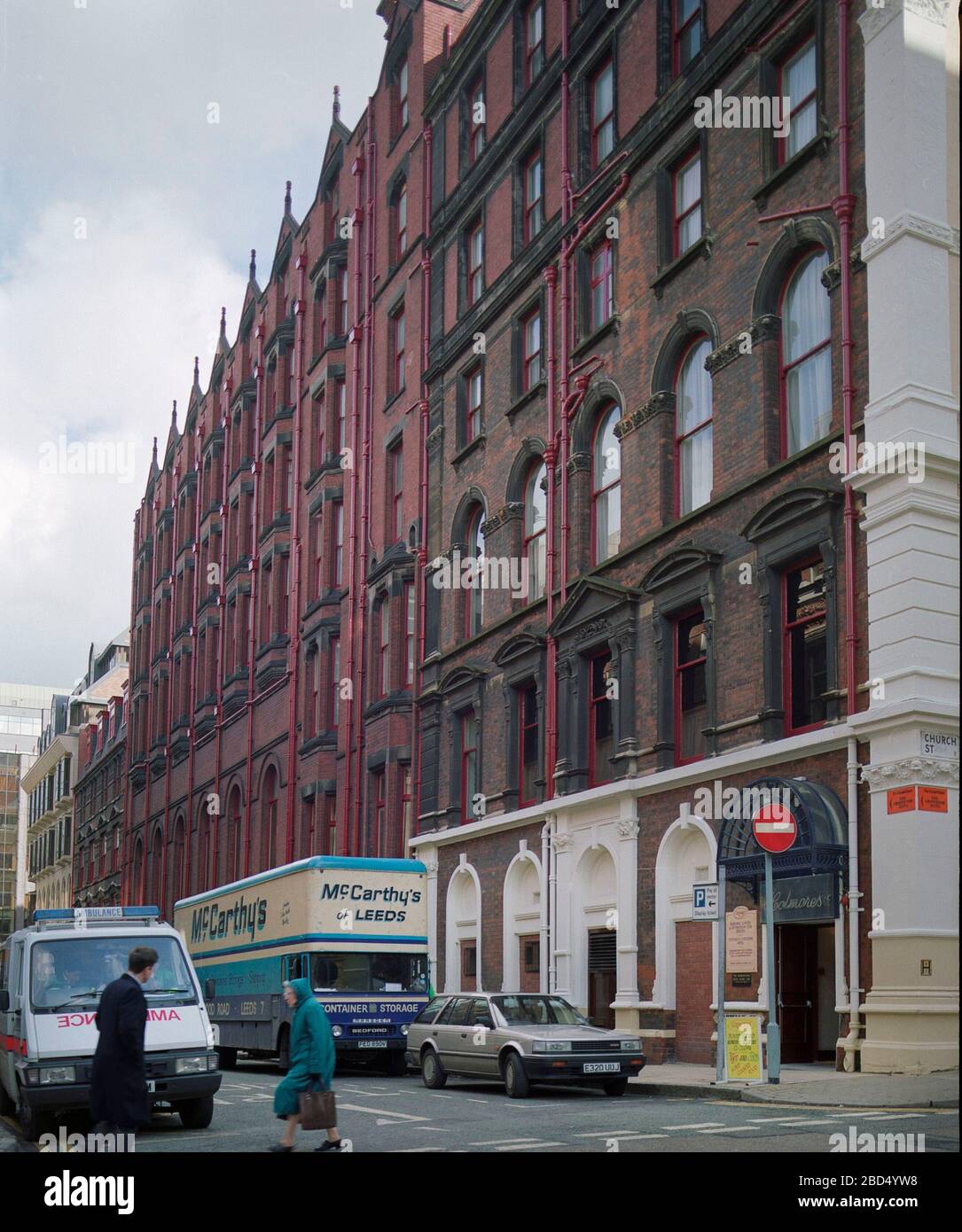1995 Straßenbild in Birmingham, Grand Hotel Colmore Row, West Midlands, Großbritannien Stockfoto