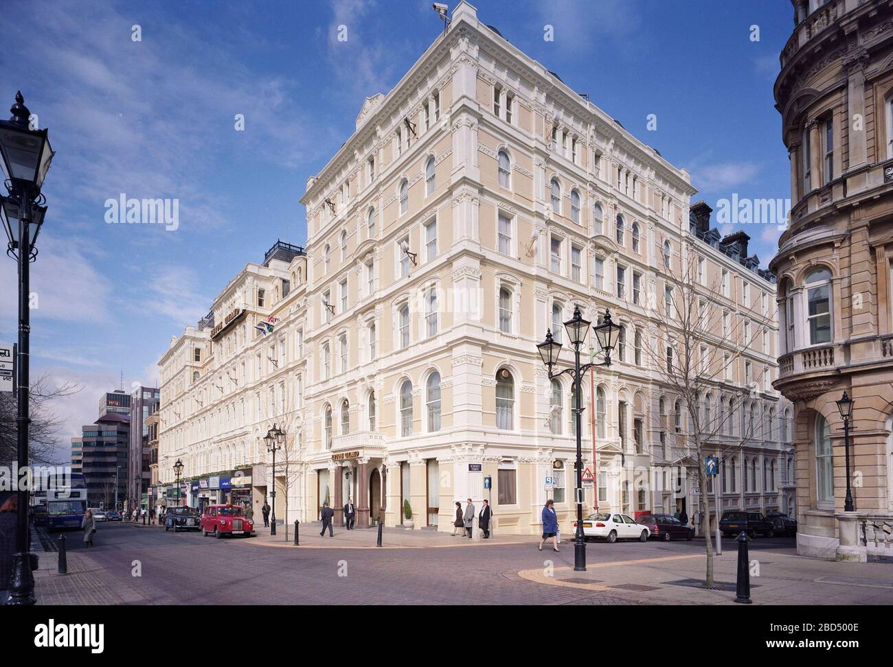 1995 Straßenbild in Birmingham, Grand Hotel Colmore Row, West Midlands, Großbritannien Stockfoto