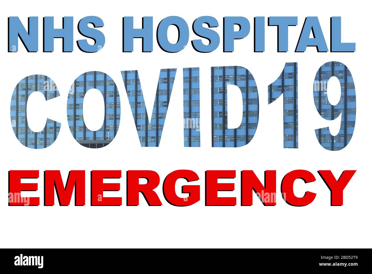 Hull University Lehrkrankenhäuser NHS Trust Coronavirus Pandemie Stockfoto