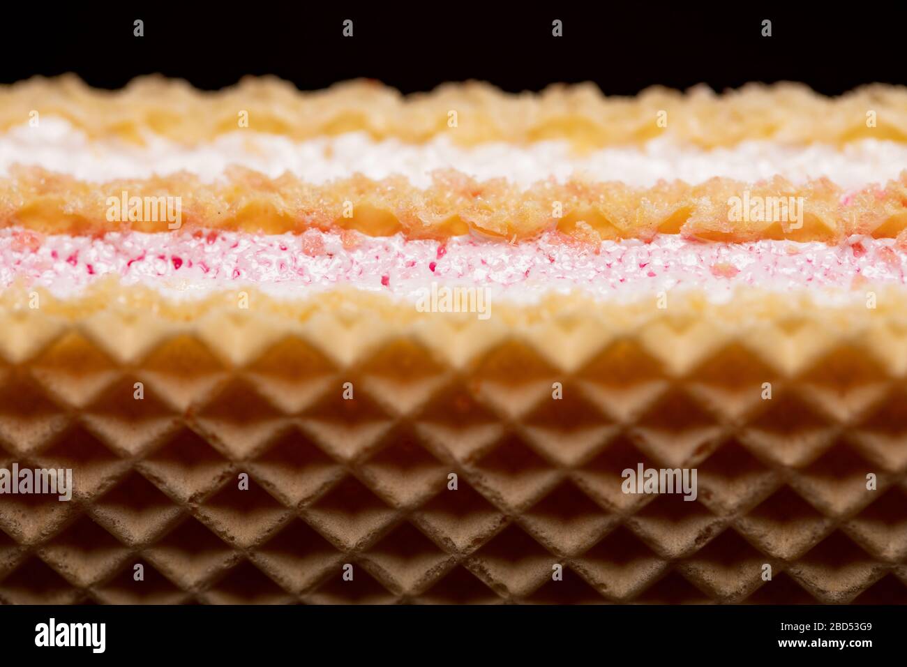 Waffel, Süßigkeit Stockfoto