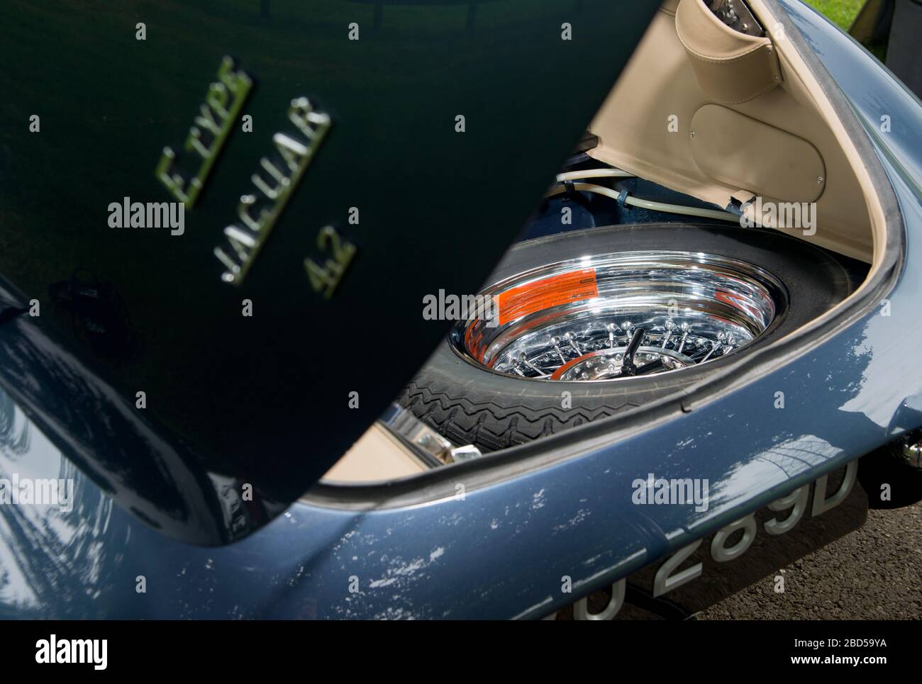 Jaguar Fixed Head Coupe (FHC) klassischer britischer Sportwagen der Serie 1,5 E Stockfoto