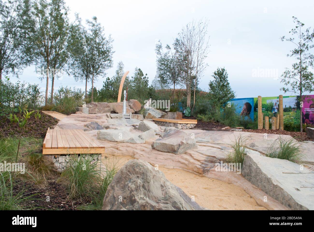 Olympiade 2012 in London Queen Elizabeth Olympic Park, Stratford, London, E20 2AD Stockfoto