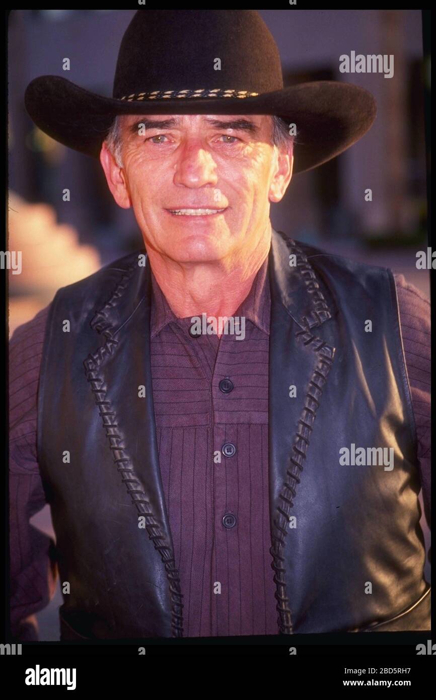 07. April 2020: AKTE: JAMES DRURY, der Star der Westernserie, "The Virginian" ist gestorben. Er war 85. Die Assistentin des Schauspielers, Karen Lindsey, bestätigte seinen Tod in einem Facebook-Beitrag und erklärte, er sei am Montag an natürlichen Ursachen gestorben. ABGEBILDET: JAMES DRURY wird auf einem undatierten Foto gezeigt. (Bild: Michelson/ZUMAPRESS.com) Stockfoto