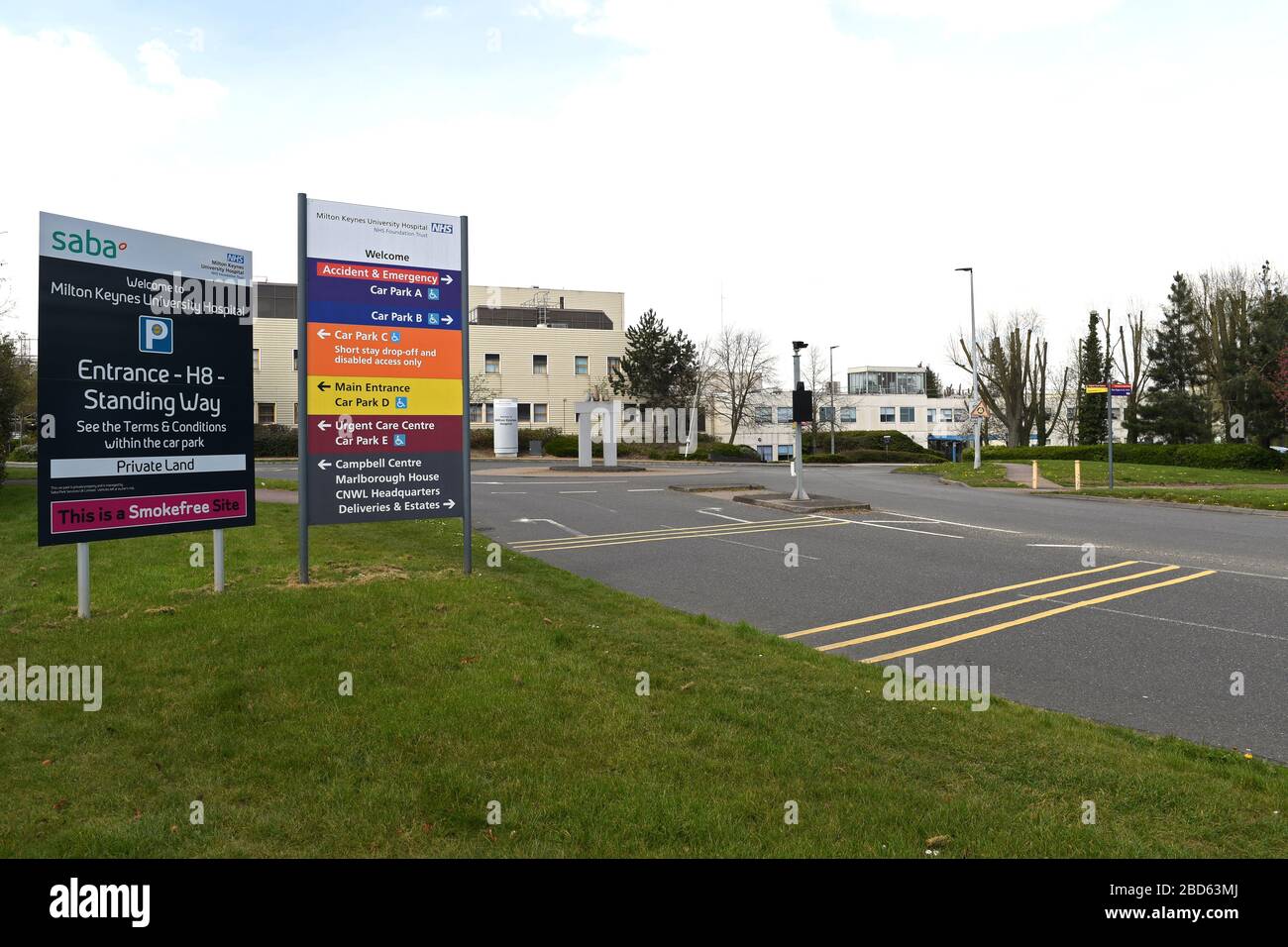 Milton Keynes University Hospital 2020 Stockfoto