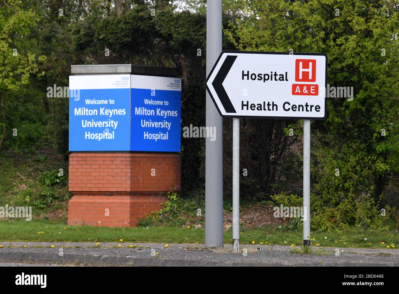 Milton Keynes University Hospital 2020 Stockfoto