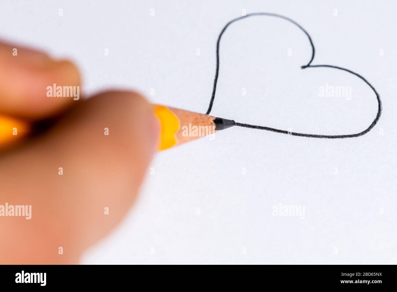 Skizzieren Herz Stockfotos Und Bilder Kaufen Alamy