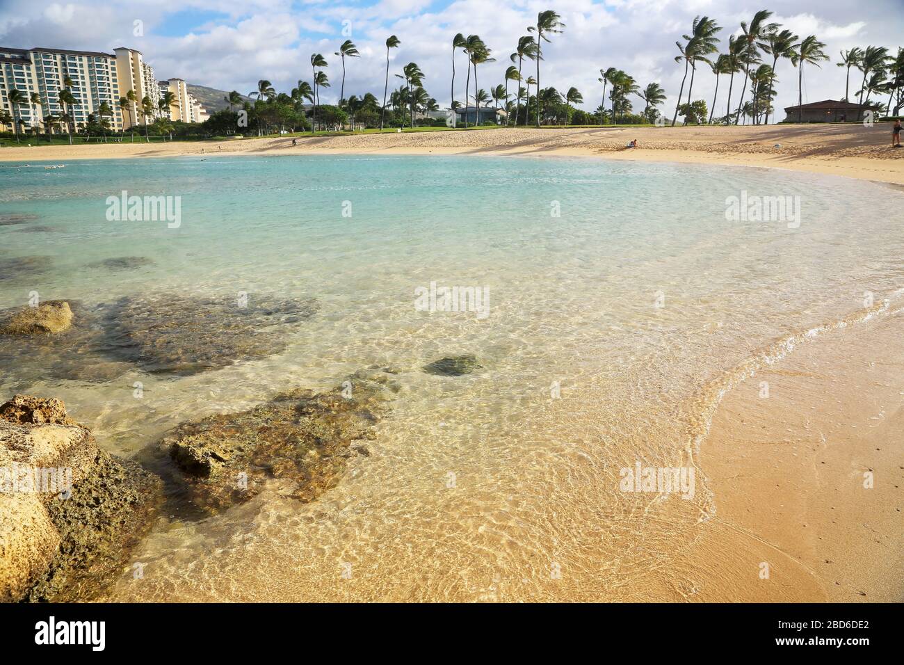 Lagune, Ko Olina - Oahu, Hawaii Stockfoto