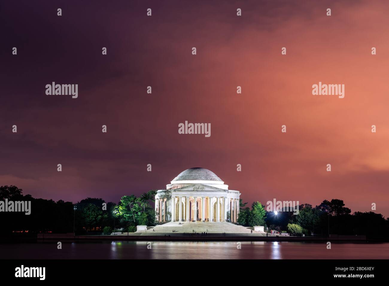 Thomas Jefferson Memorial Washington DC, Vereinigte Staaten von Amerika Stockfoto