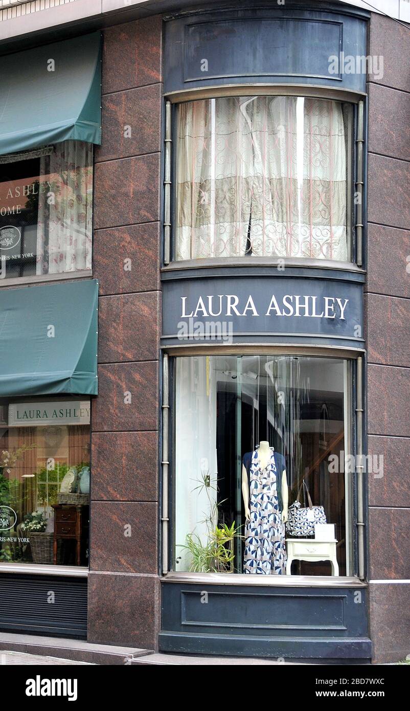 Laura Ashley Boutique, Ginza, Tokio, Japon Stockfoto