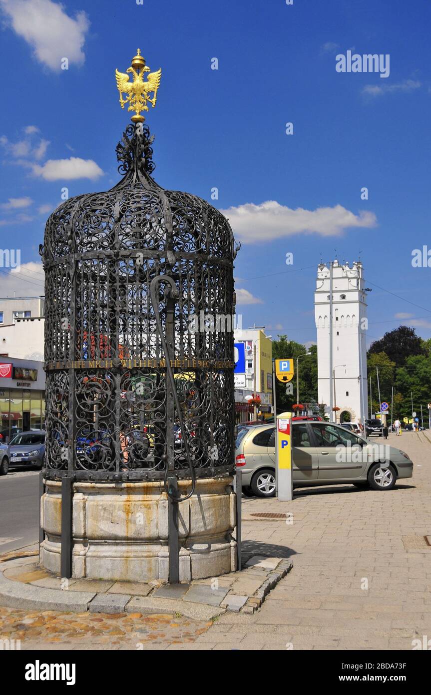 Gut in Nysa, Opole, Polen. Stockfoto