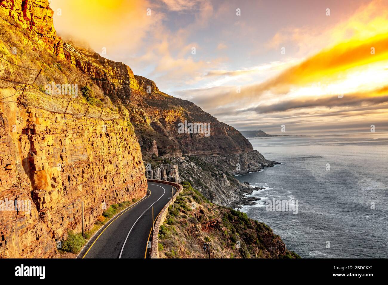 Chapman's Peak Drive, Kapstadt Stockfoto