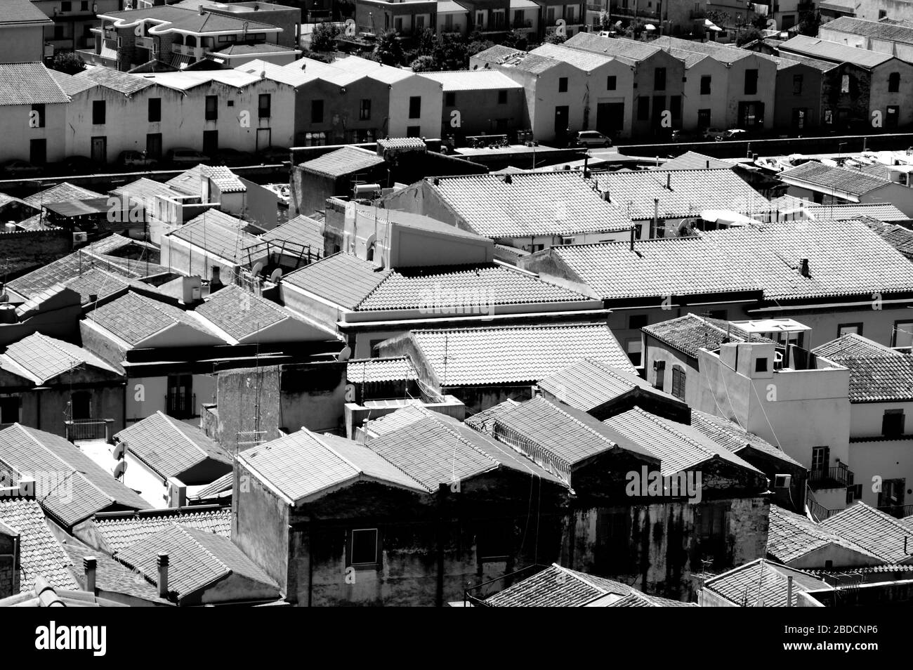 Architektur von Sardinien, Italien, 2019. Stockfoto