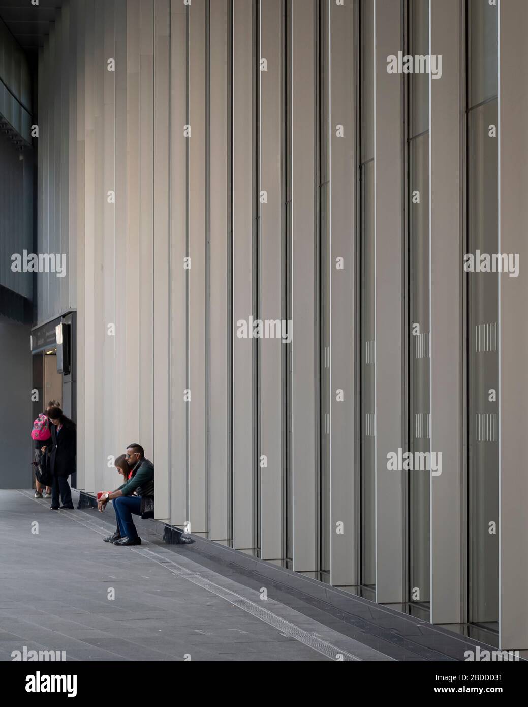 Eingang zur London Bridge. London Bridge Station, London, Großbritannien. Architekt: Grimshaw, 2019. Stockfoto
