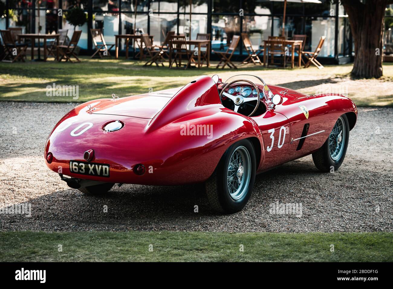 1954 Ferrari 500 Mondial beim 2019 Concours of Elegance im Hampton Court Palace Stockfoto