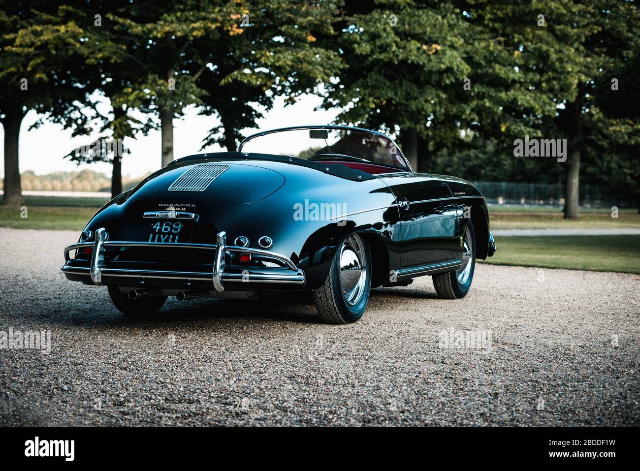 1957 Porsche 356A Speedster beim 2019 Concours of Elegance im Hampton Court Palace Stockfoto