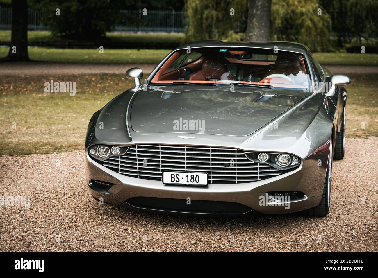 2014 Aston Martin Virage beim Brake Zagato beim 2019 Concours of Elegance im Hampton Court Palace Stockfoto