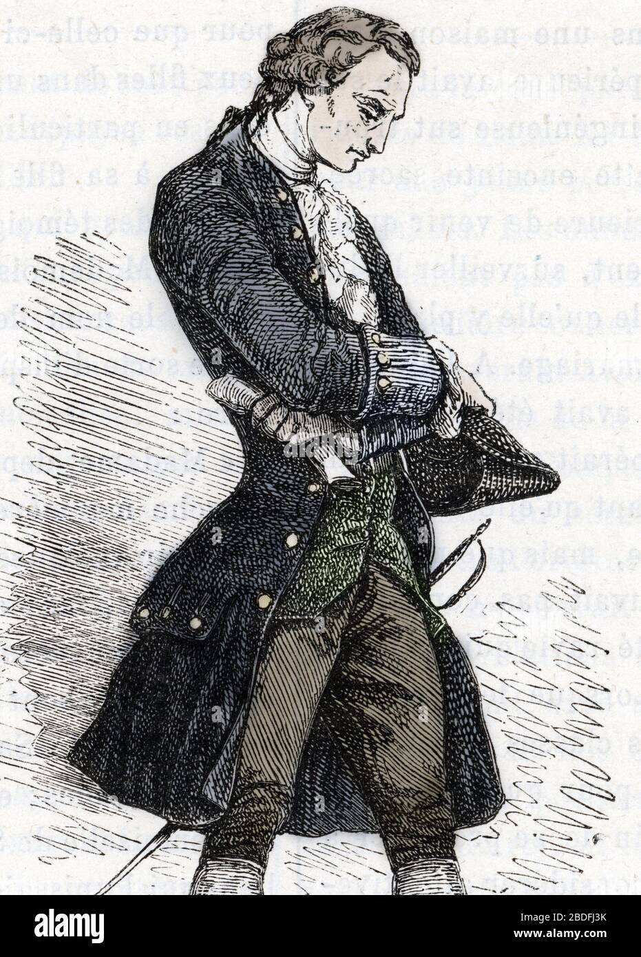 'Portrait du chevalier FrancoisJean Lefebvre de La Barre (17451766