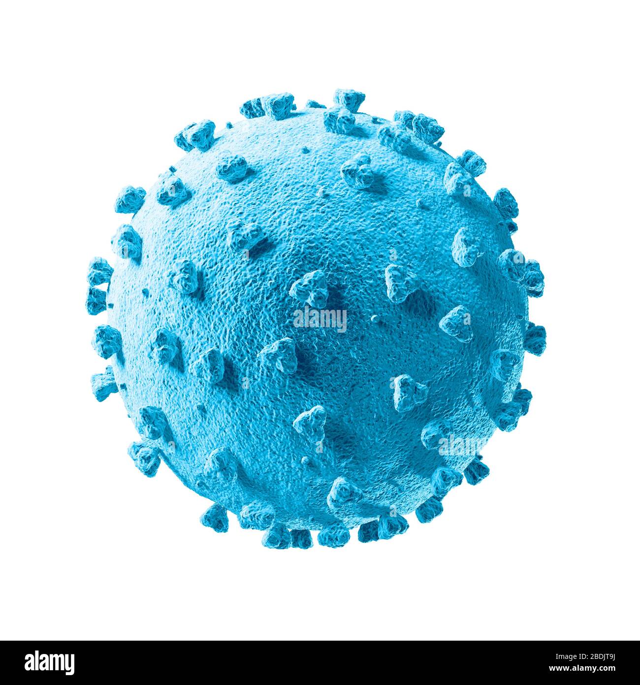 SARS-COV-2. Pandemie. COVID-19. Coronavirus-Krankheit. 2019-2020. 3D-Abbildung. Stockfoto
