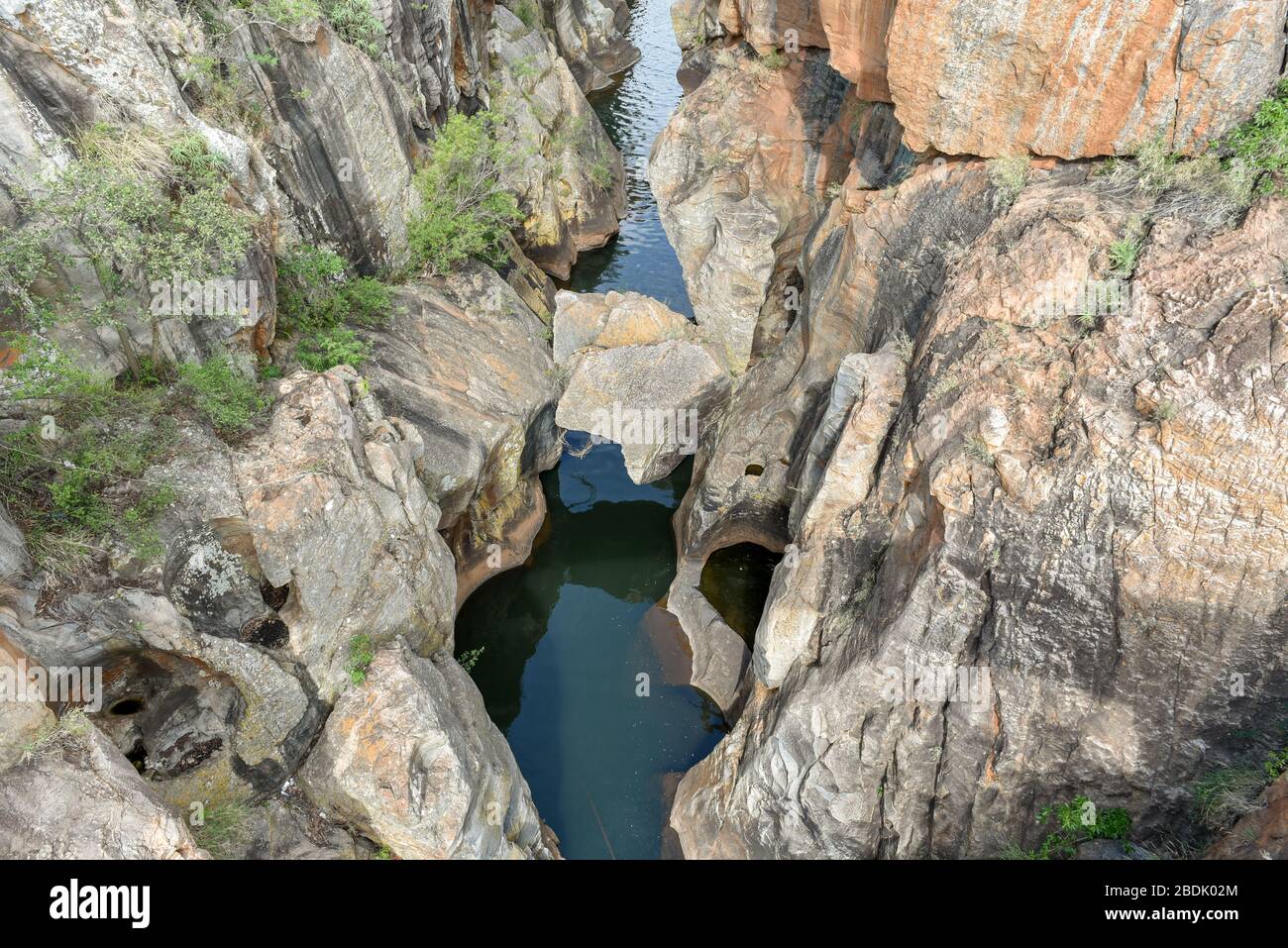 Bourkes Glücksbringer ist eine Touristenattraktion in der Nähe des Blyde River Canyon 2. Größten Canyons der Welt, an der Panorama Route, Mpumalanga, South Afric Stockfoto