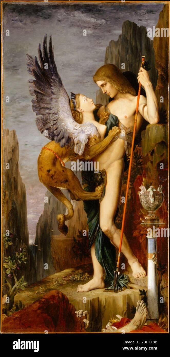 Gustave Moreau 005. Stockfoto