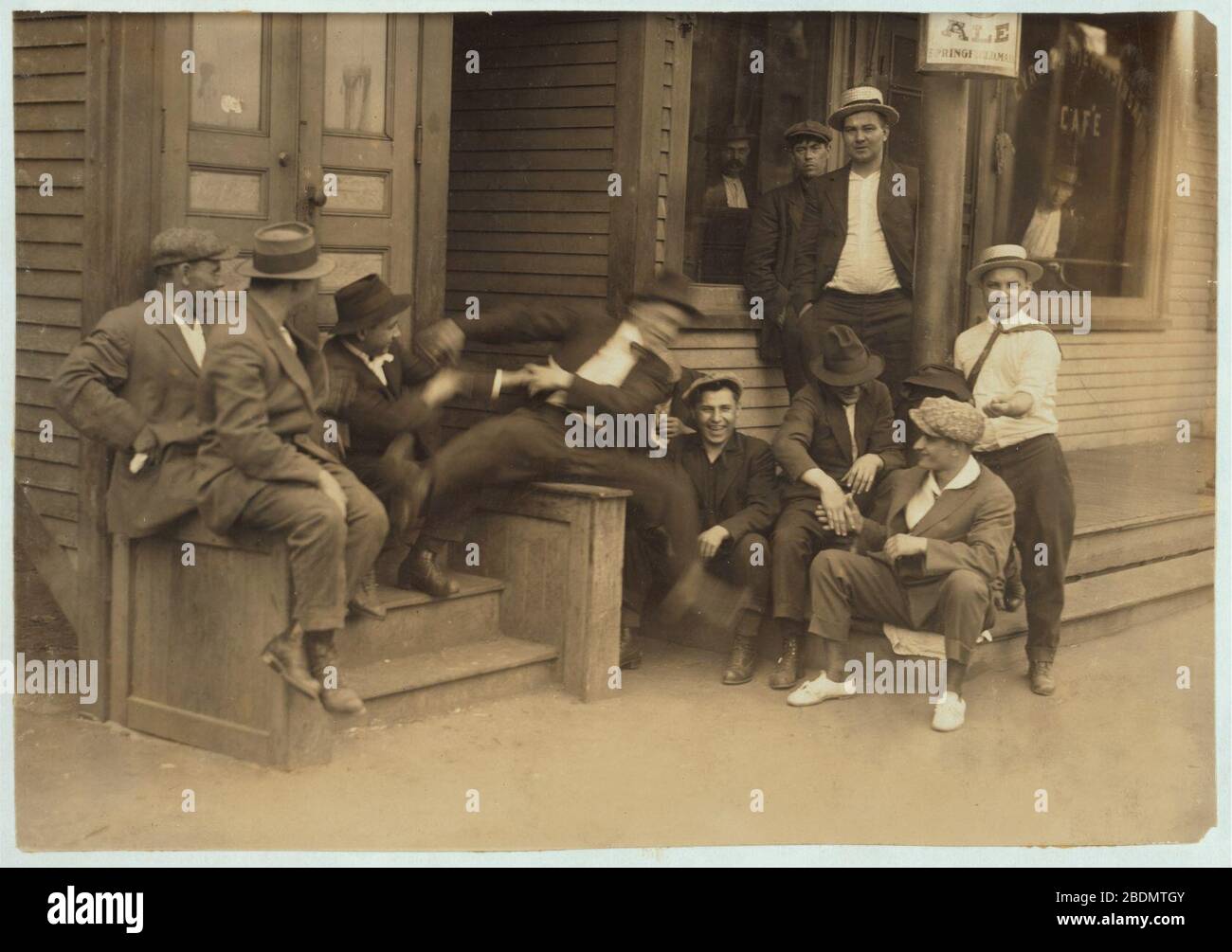 Rund um die Limousine - 17 UHR Stockfoto