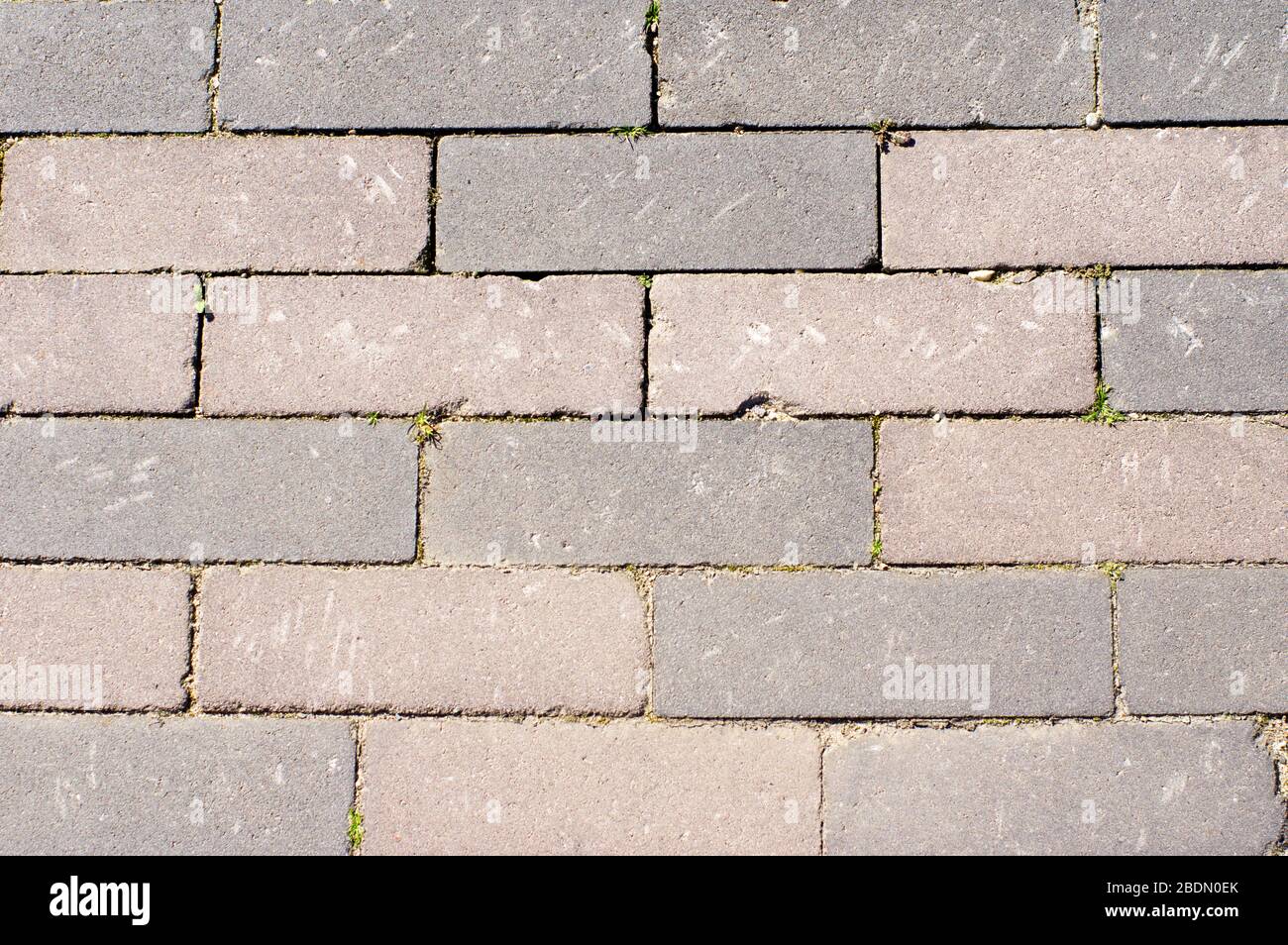 Hintergrund mit grauem Straßenmuster Stockfoto