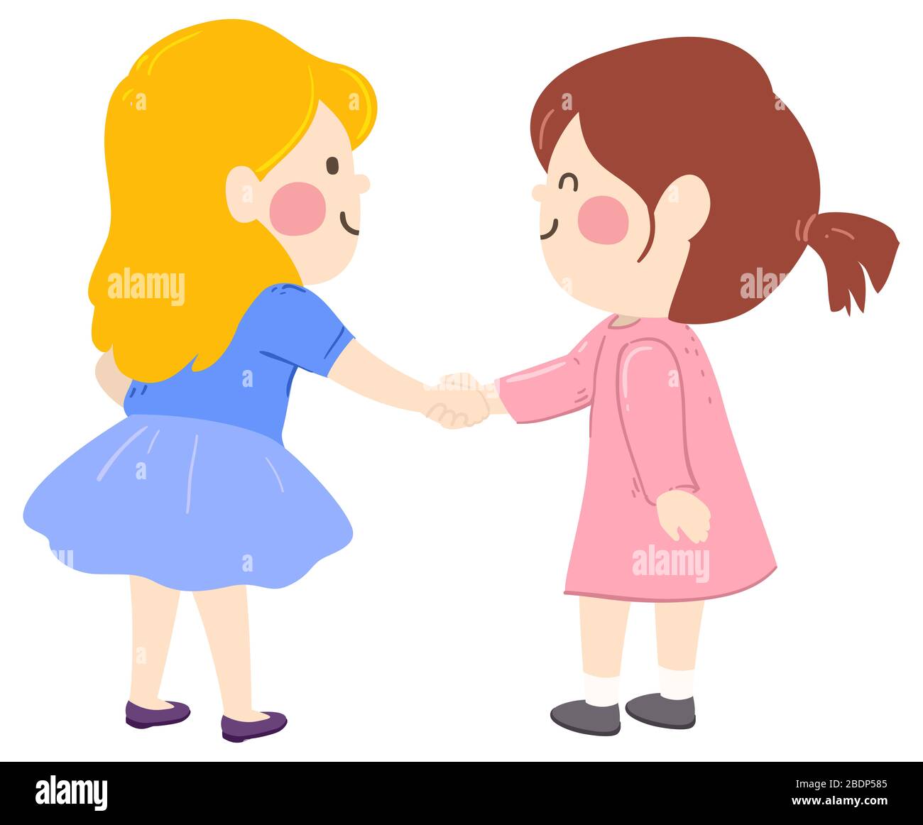 Kids Shaking Hands Stockfotos Und Bilder Kaufen Alamy