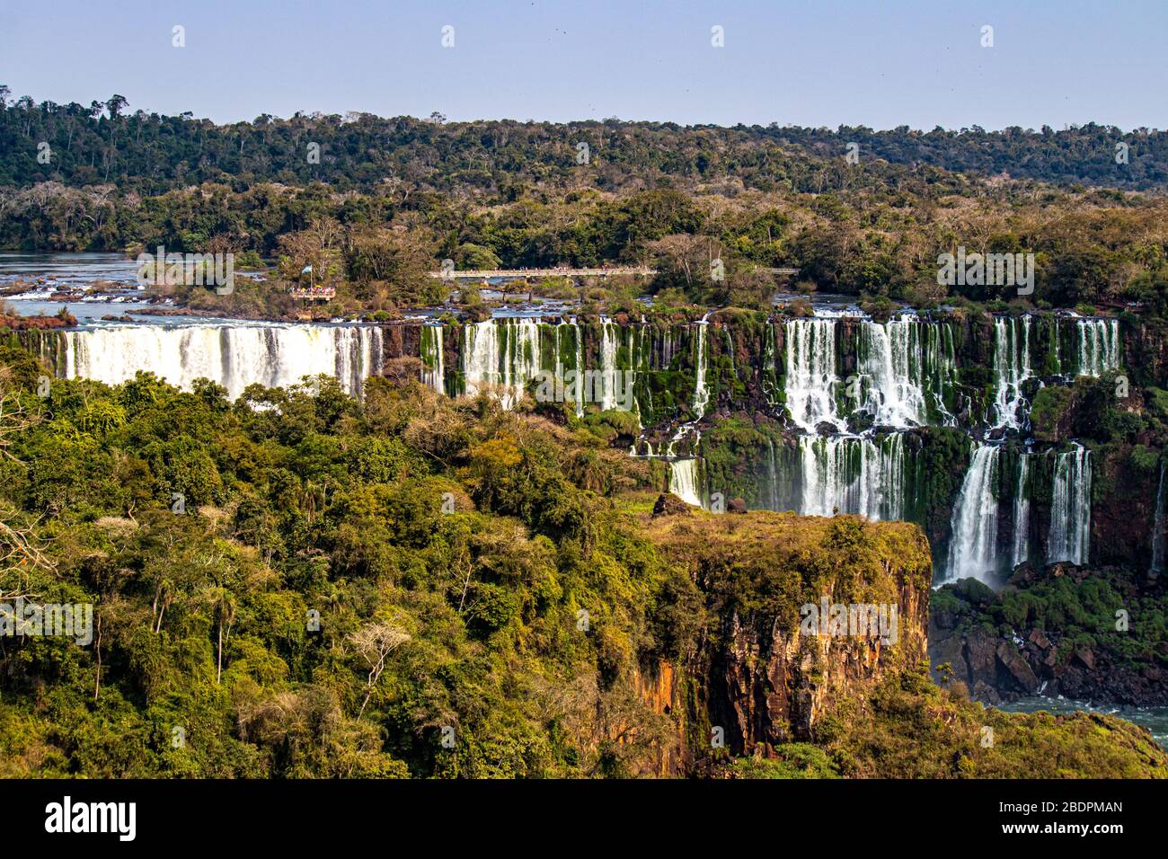 Iguazu Wasserfälle, Argentinien Stockfoto
