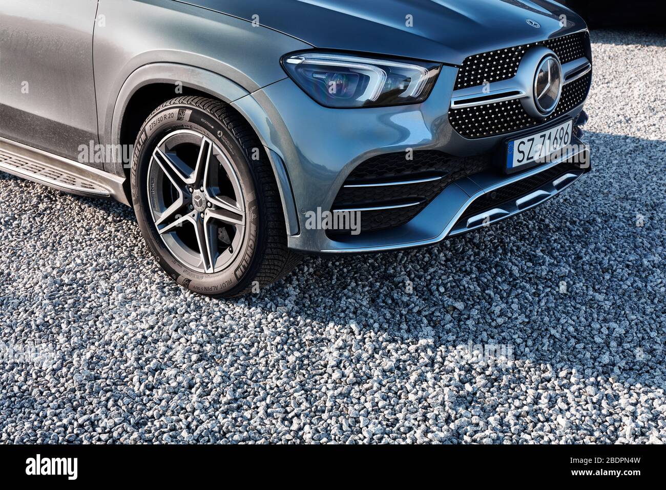 Orzesze/Polen - 01.12.2020: Luxus Mercedes GLE mit 4x4 Antrieb. V6-Motor, 367 ps. Stockfoto