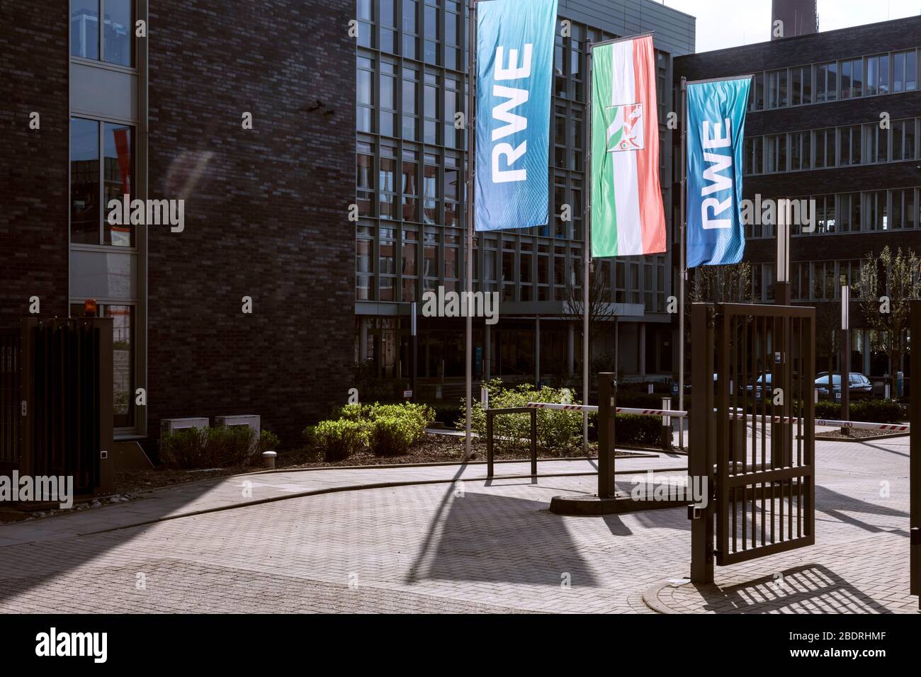 RWE Campus, der Hauptsitz der RWE AG. Stockfoto