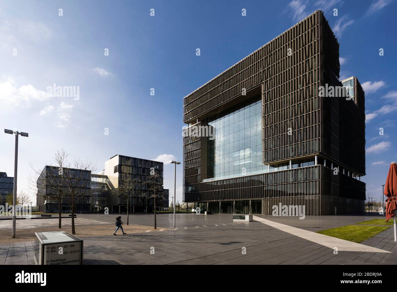 Hauptsitz der thyssenkrupp AG. Stockfoto