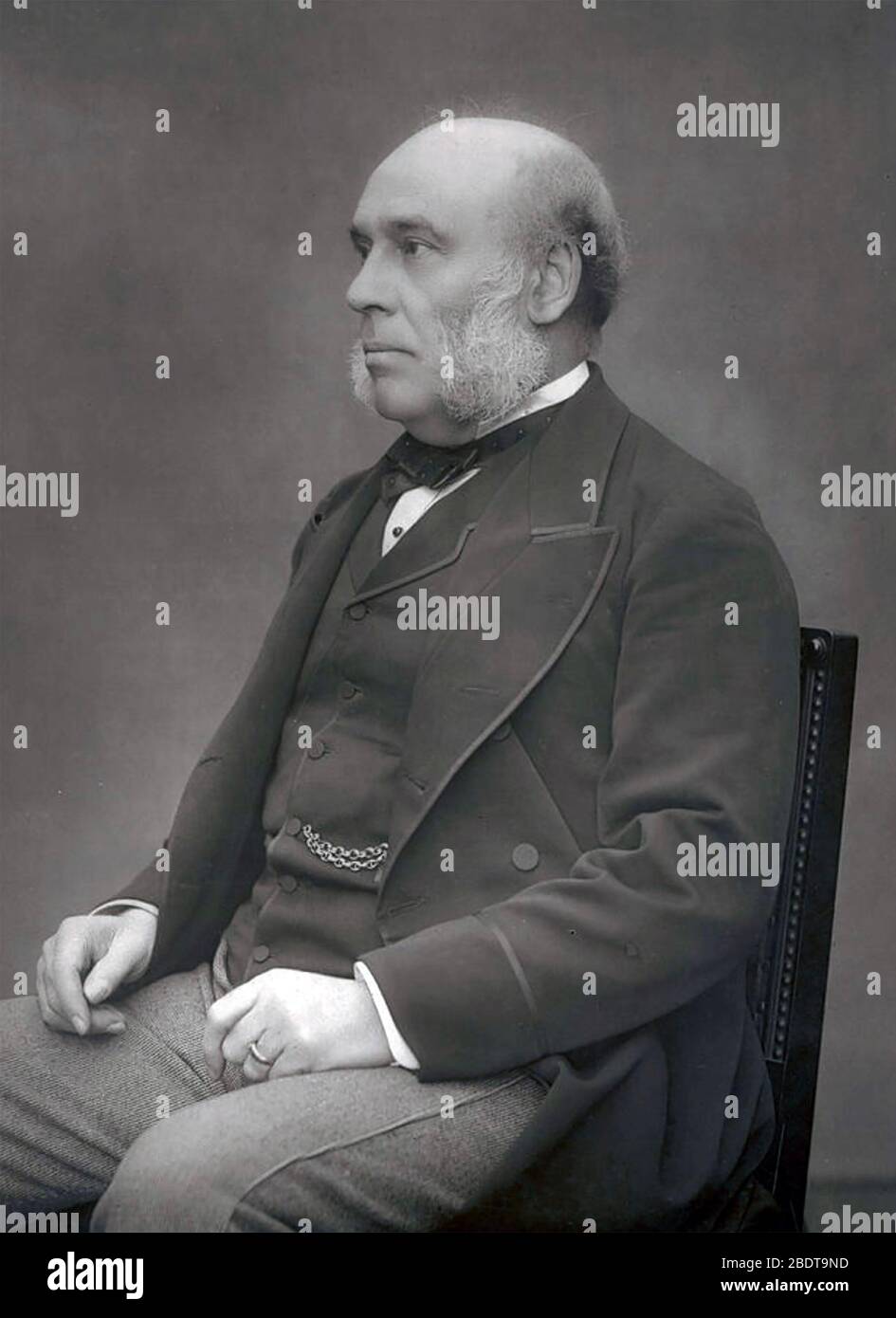 WILLIAM HENRY SMITH (1825-1891) englischer Politiker, Buchhändler und Zeitungskiosk Stockfoto