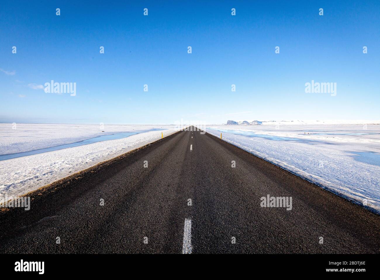 Die südliche Ringstraße, Island Stockfoto