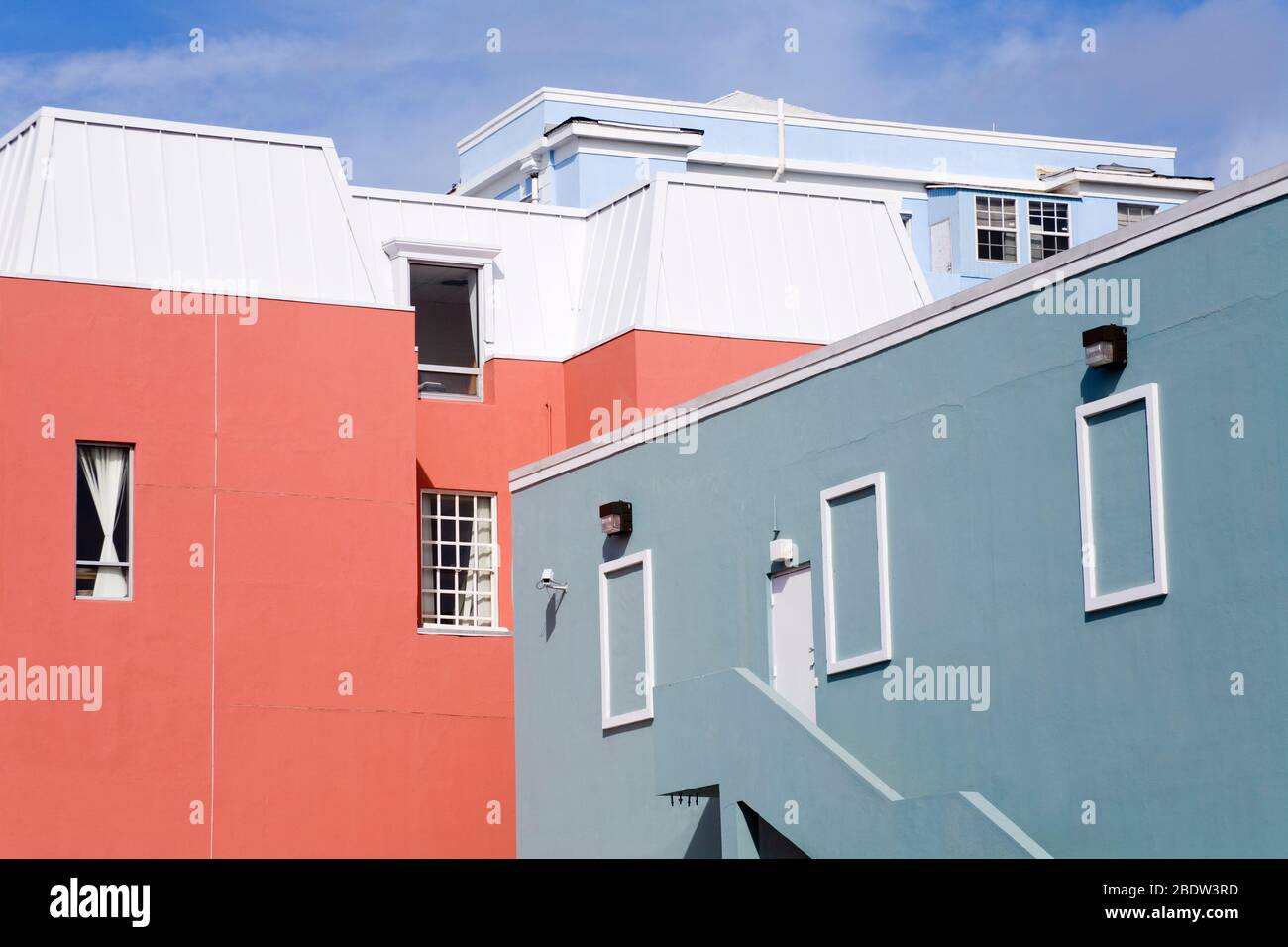Charlotte Street in Nassau City, New Providence Island, Bahamas Stockfoto