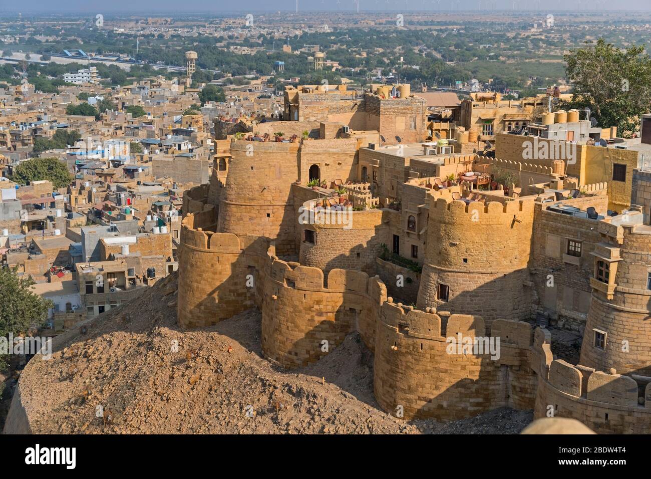 Jaisalmer Fort Rajasthan Indien Stockfoto
