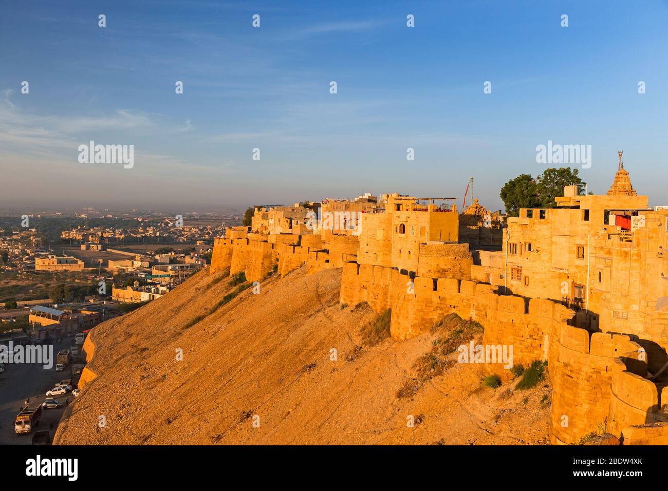 Jaisalmer Fort auf den ersten Blick Rajasthan Indien Stockfoto