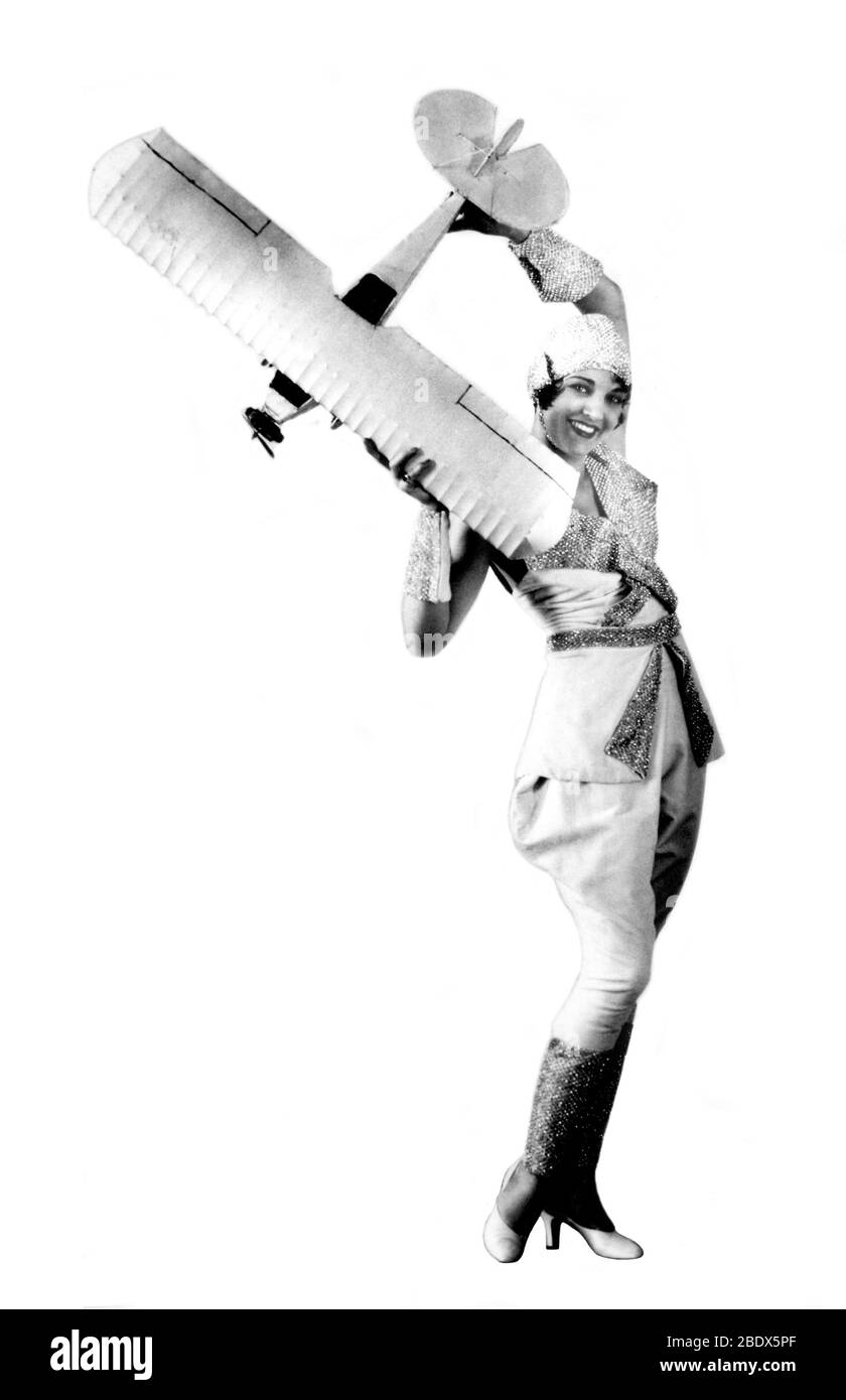 Ruth Elder, amerikanische Fliegerin und Schauspielerin Stockfoto