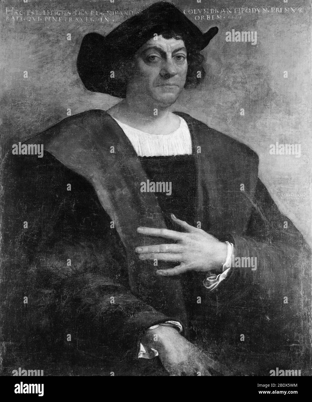 Christopher Columbus, italienische Entdecker Stockfoto