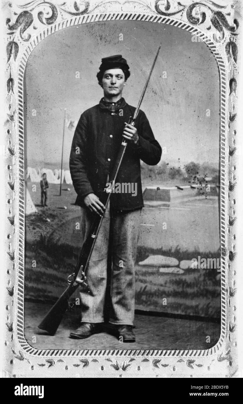 Nicht Identifizierter Soldat Stockfoto