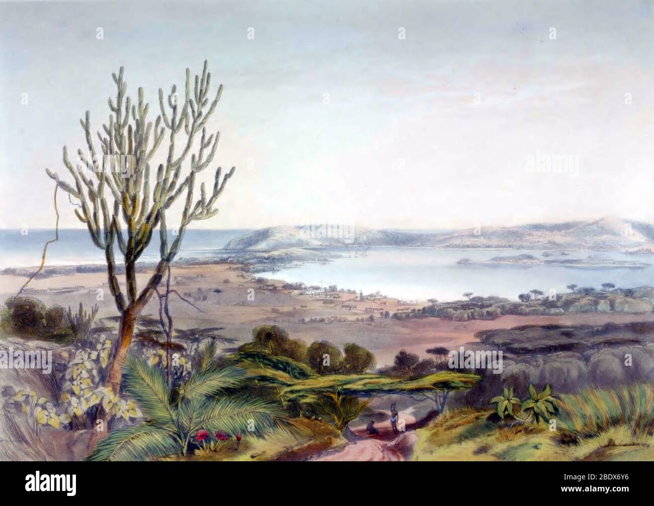 Südafrika, Durban, 1840er Jahre Stockfoto
