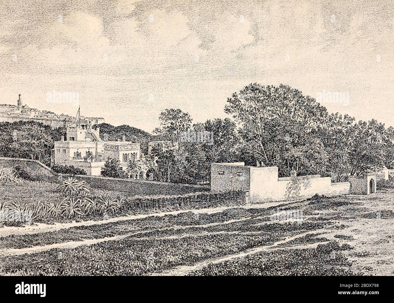 Tanger, Deutsche Auslandsbotschaft, 19. Jahrhundert Stockfoto
